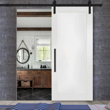 1 Panel Shaker Sliding Barn Door SSWD - 0252