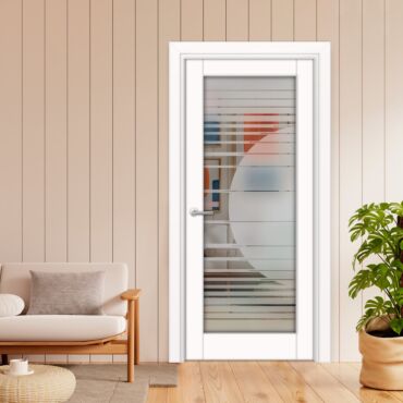 Interior Doors with Glass Insert CHMDI-1430