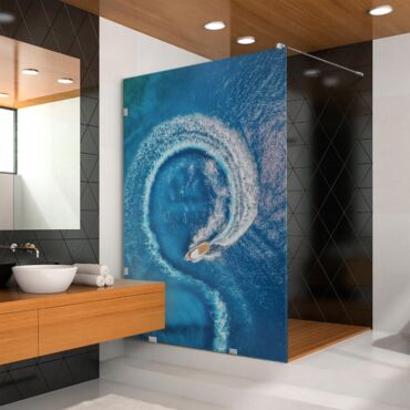 Digital Printing Glass Shower Screens Dpgs - 0728