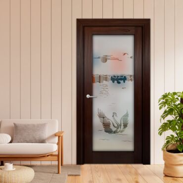 Interior Doors with Glass Insert CHMDI-1434