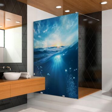 Digital Printing Glass Shower Screens Dpgs - 0718