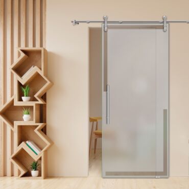 Sliding Glass Barn Door SGD-0448