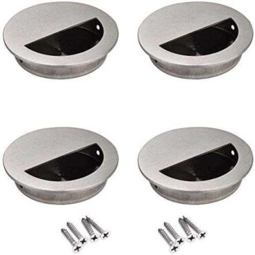 Hidden Recessed Sliding Door Pull Grip Handle Sets