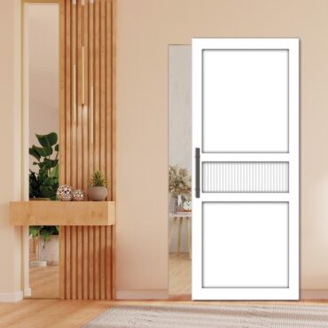 Flush Sliding Barn Door With Hidden / Invisible Hardware GI-1207