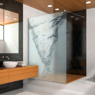 Digital Printing Glass Shower Screens Dpgs - 0719