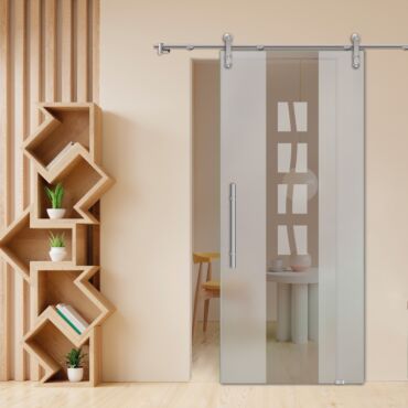 Sliding Glass Barn Door SGD-0464