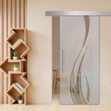 Sliding Glass Barn Door SGD-0460