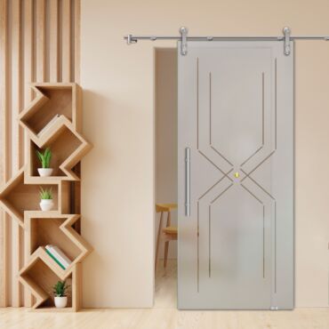 Sliding Glass Barn Door SGD-0470