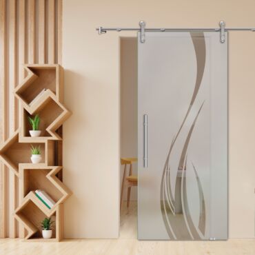 Sliding Glass Barn Door SGD-0460