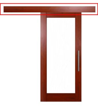 Wooden Cover for Sliding Doors SH-0174