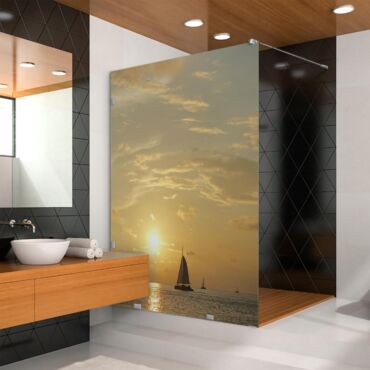 Digital Printing Glass Shower Screens Dpgs - 0721