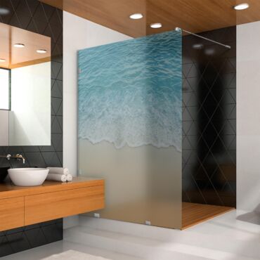 Digital Printing Glass Shower Screens Dpgs - 0722