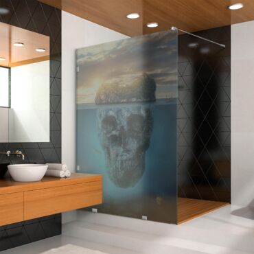 Digital Printing Glass Shower Screens Dpgs - 0723