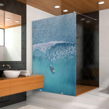 Digital Printing Glass Shower Screens Dpgs - 0724