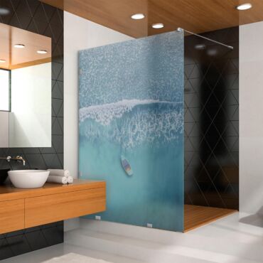 Digital Printing Glass Shower Screens Dpgs - 0724