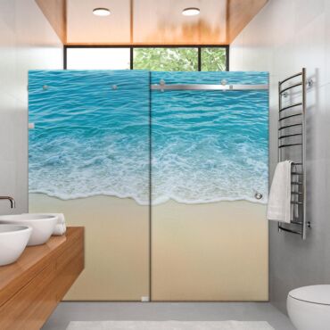 Digital Printing Shower Glass Sliding Doors Dgsd - 0700