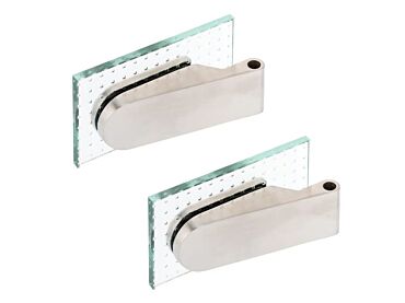 Durable Steel Hardware Kit for Interior Glass Doors