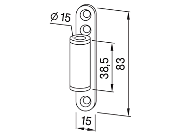 Accessory Part 11.405 for Wooden Frame / Door Jambs