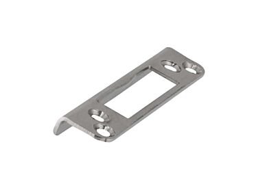 Stainless Steel Matte Strike Plate Designed For Glass Door Locks 