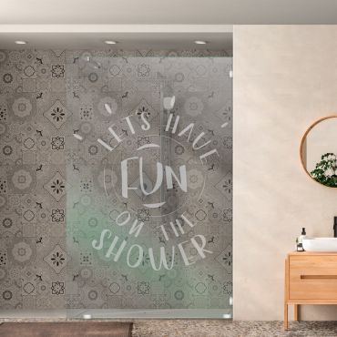 Frameless Fixed Shower Panel FSS - 1935