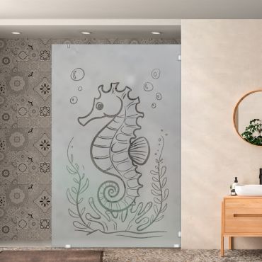 Frameless Fixed Shower Panel FSS - 1936