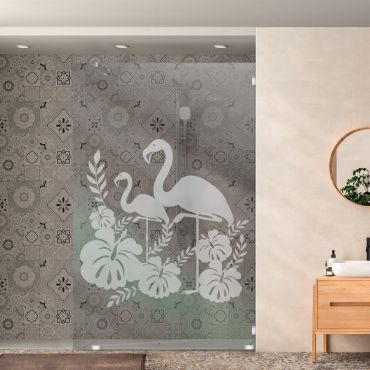 Frameless Fixed Shower Panel FSS - 1942