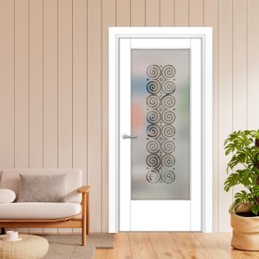 3/4 Lite Interior Doors with Glass Insert CHMDI-1827