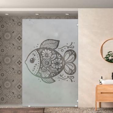 Frameless Fixed Shower Panel FSS - 1943