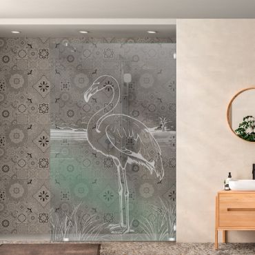 Frameless Fixed Shower Panel FSS - 1944