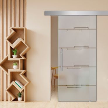 Sliding Glass Barn Door SGD-0471