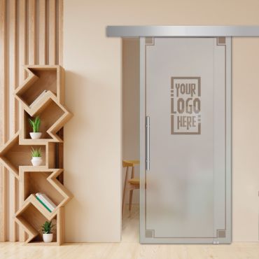 Sliding Glass Barn Door SGD-0486