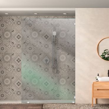 Clear Frameless Fixed Shower Panel Fss - 0226