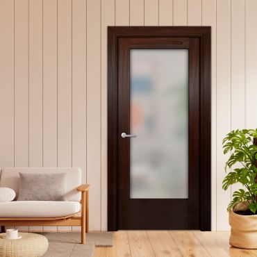 Frosted 3/4 Lite Interior Doors with Glass Insert HMDI-1810