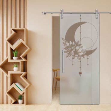 Sliding Glass Barn Door SGD-0456