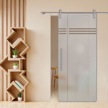 Sliding Glass Barn Door SGD-0410