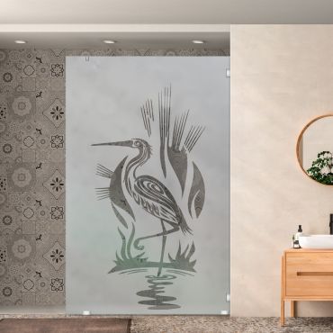 Frameless Fixed Shower Panel FSS - 1946