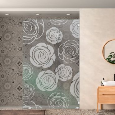 Frameless Fixed Shower Panel FSS - 1948