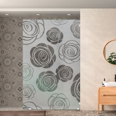 Frameless Fixed Shower Panel FSS - 1948