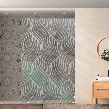 Frameless Fixed Shower Panel FSS - 1949