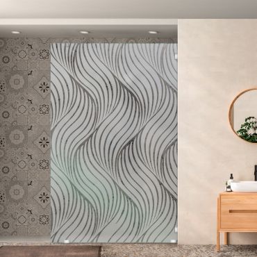 Frameless Fixed Shower Panel FSS - 1949