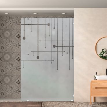 Frameless Fixed Shower Panel FSS - 1950