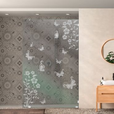 Frameless Fixed Shower Panel FSS - 1953