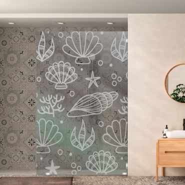 Frameless Fixed Shower Panel FSS - 1954