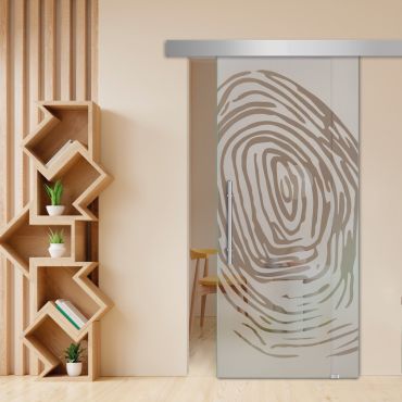 Sliding Glass Barn Door SGD-0407