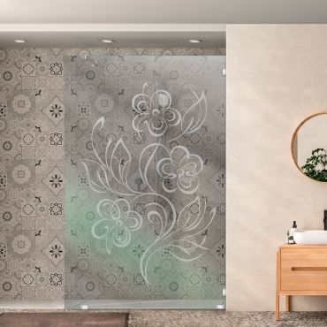 Frameless Fixed Shower Panel FSS - 0228