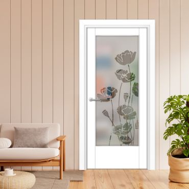 3/4 Lite Interior Doors with Glass Insert CHMDI-1811