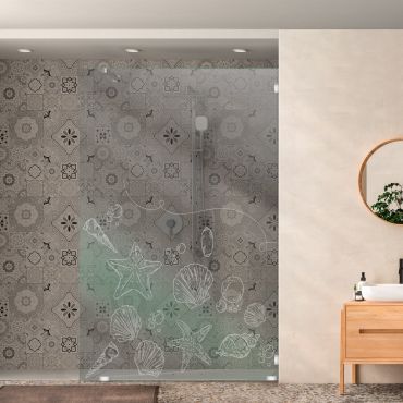 Frameless Fixed Shower Panel FSS - 1955