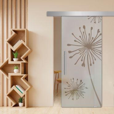 Sliding Glass Barn Door SGD-0473