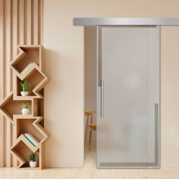 Sliding Glass Barn Door SGD-0448