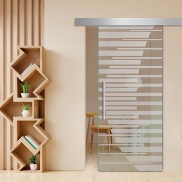 Sliding Glass Barn Door SGD-0458